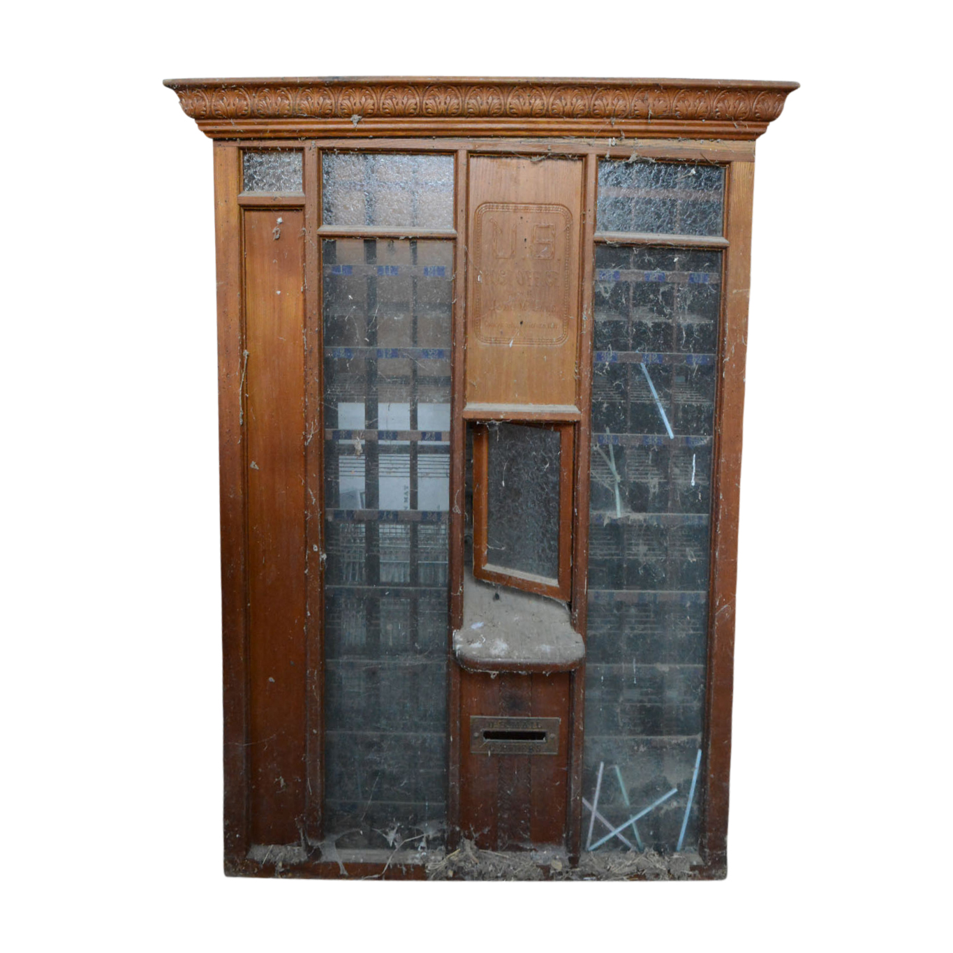 Vintage U.S. Post Office Box Window