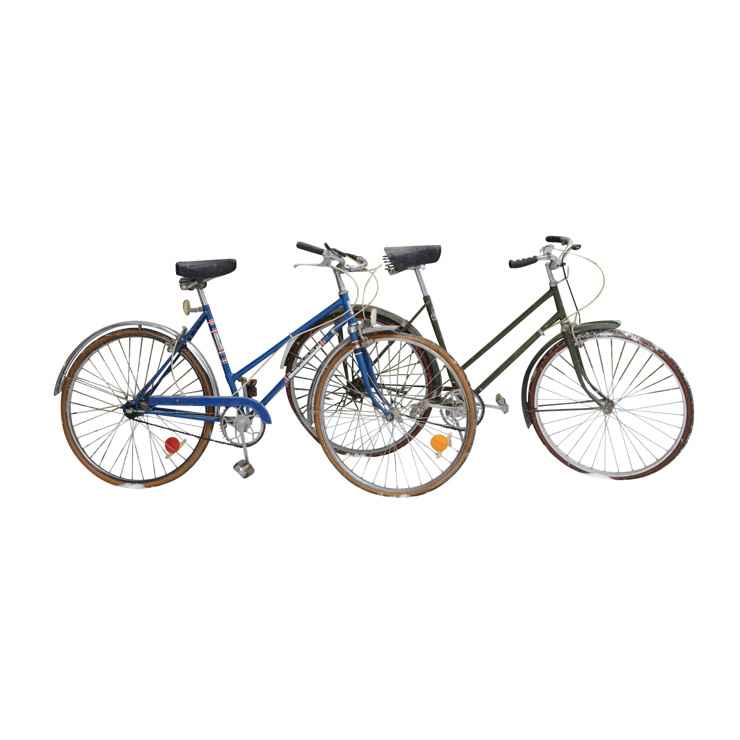 Pair of Vintage Women's Bicycles Raleigh Bicycle Company