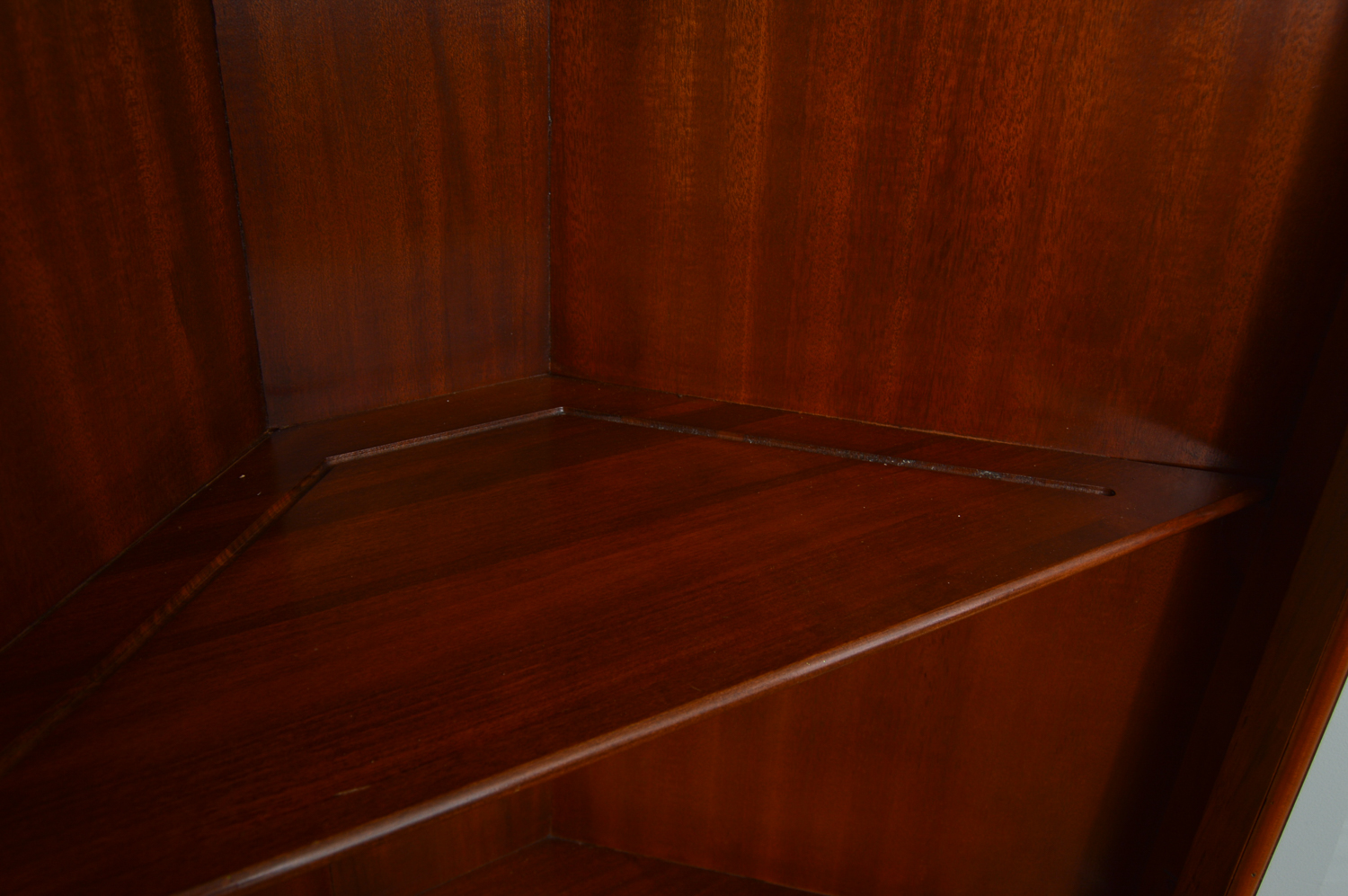 Vintage Corner Display Cabinet