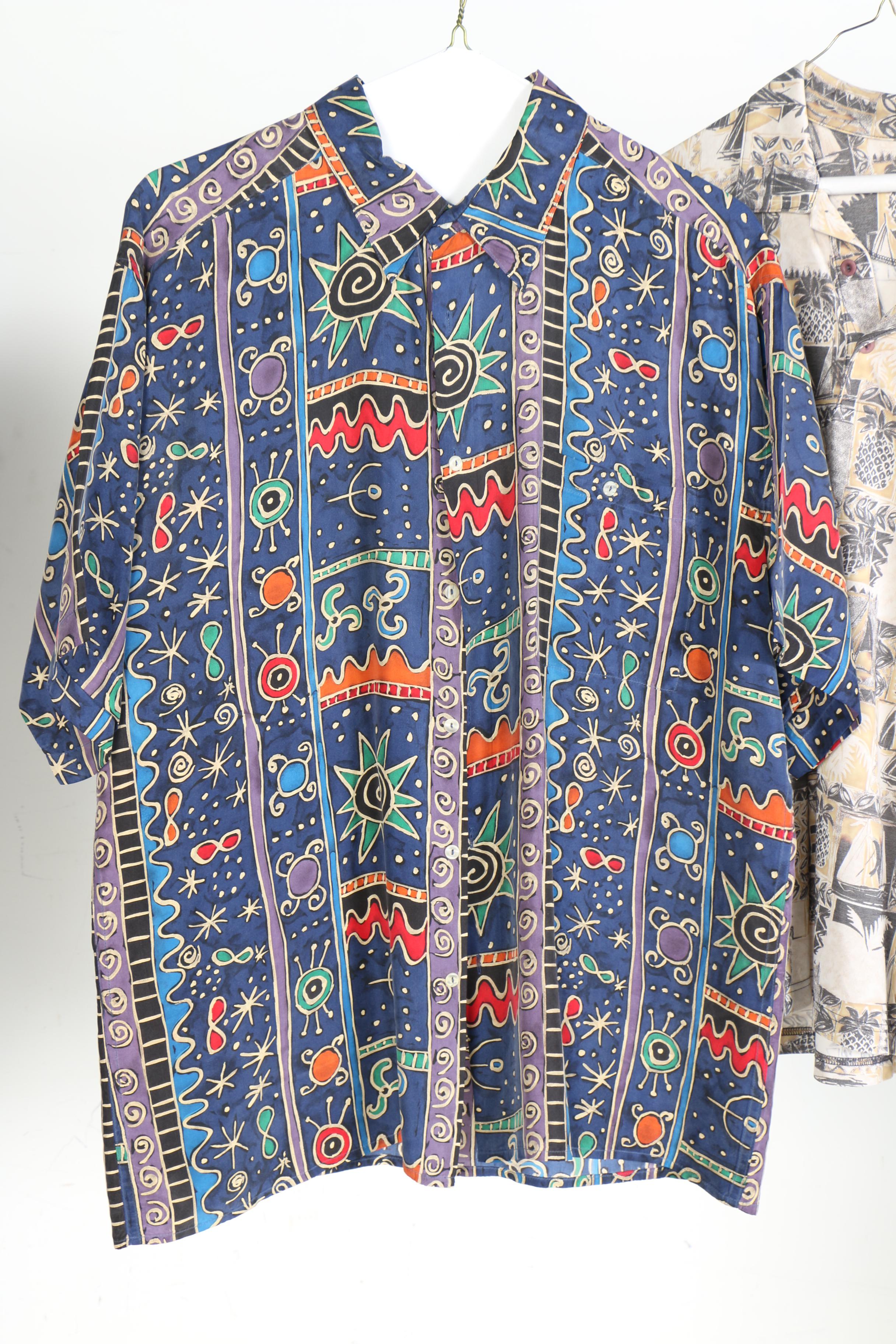 Men's Burma Bibas Shirts Including Silk