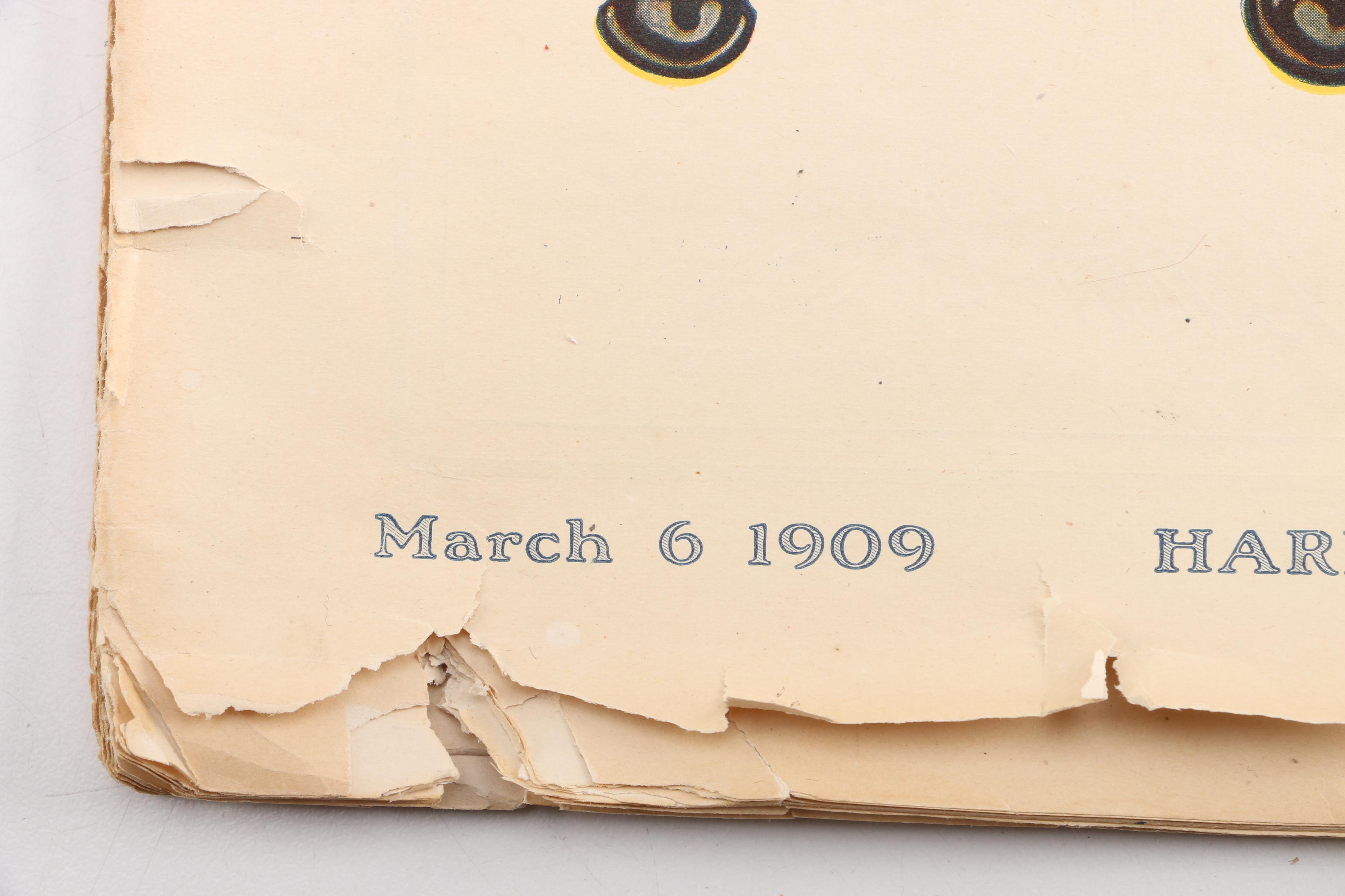 President Taft White House Dinner Invitation, Family Photos, Books and Ephemera