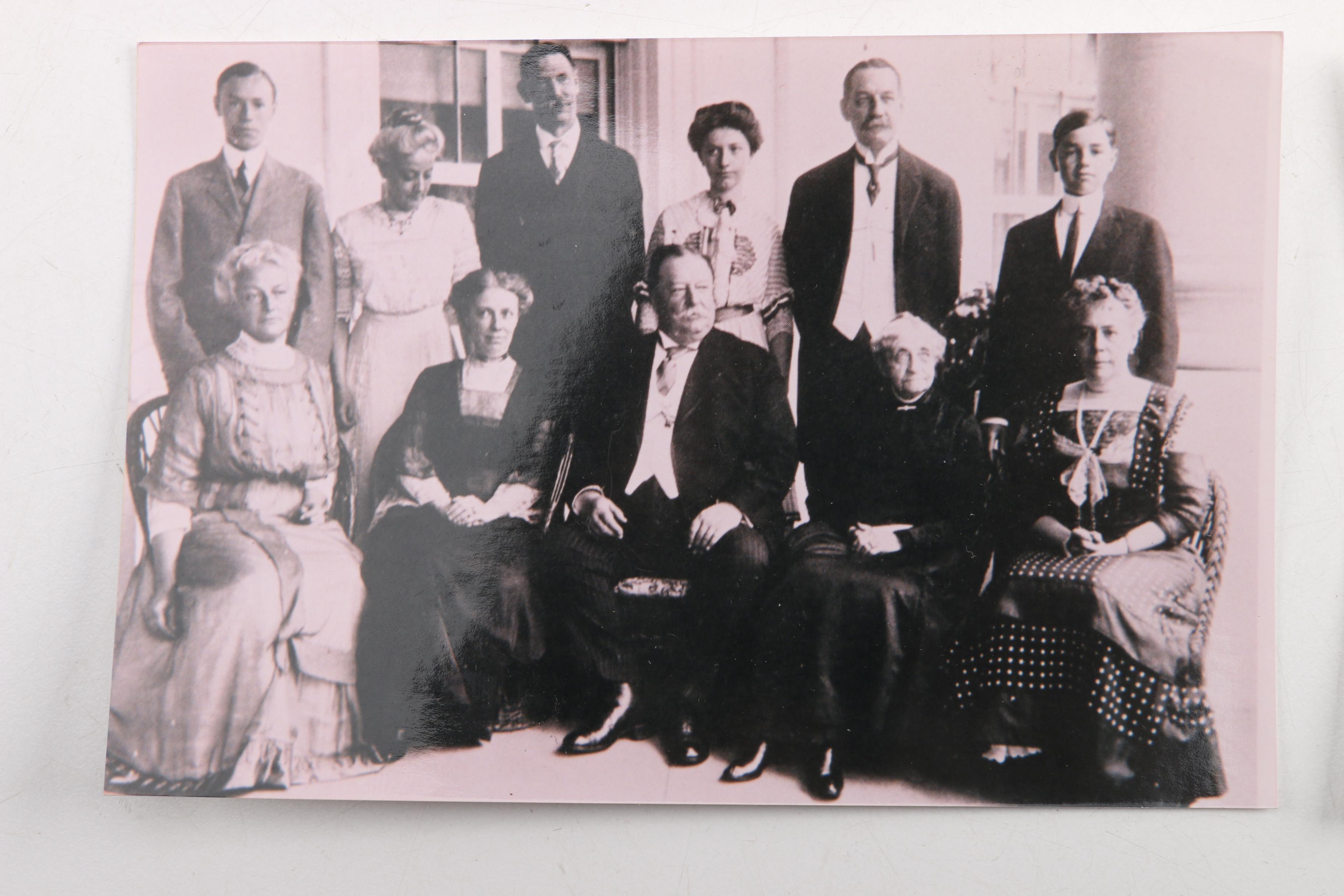 President Taft White House Dinner Invitation, Family Photos, Books and Ephemera