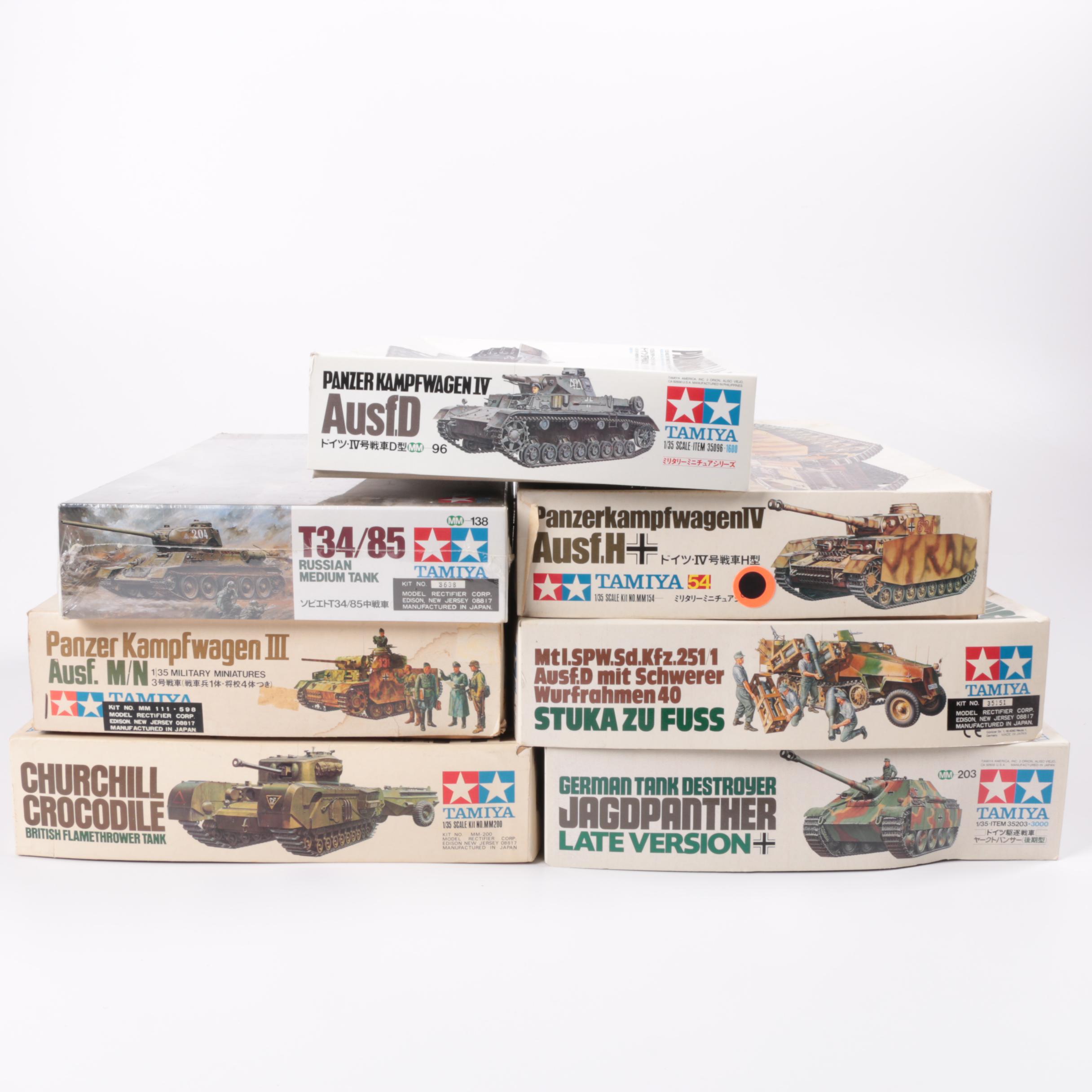 Tamiya 1/35 Scale Military Model Kits