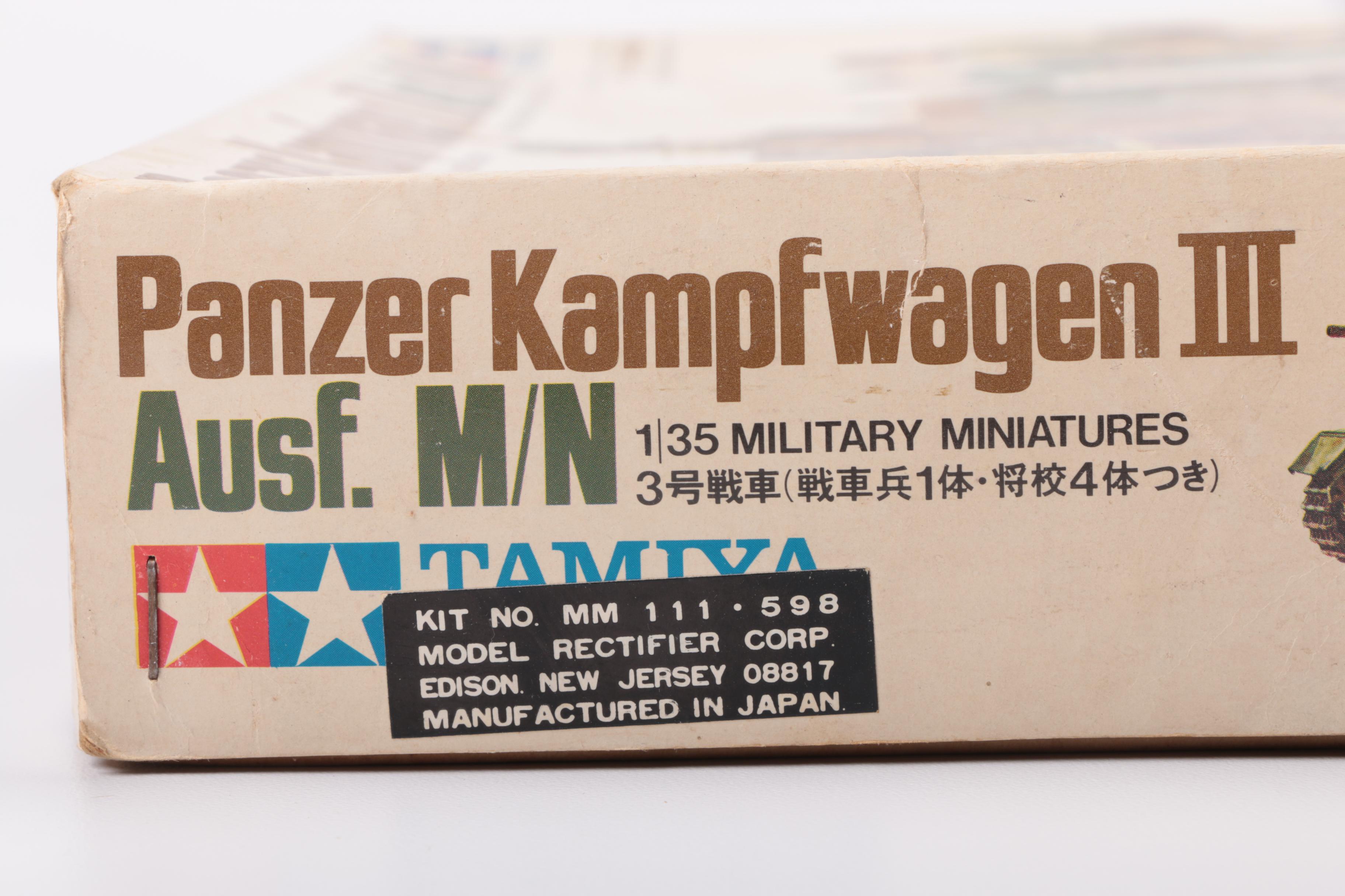 Tamiya 1/35 Scale Military Model Kits