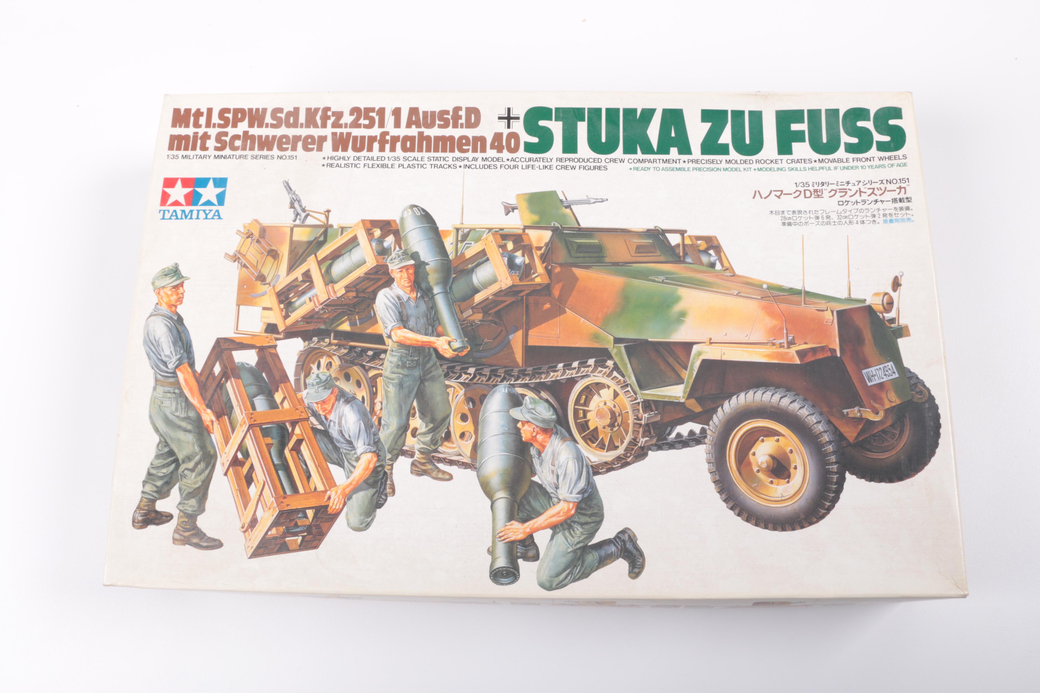 Tamiya 1/35 Scale Military Model Kits