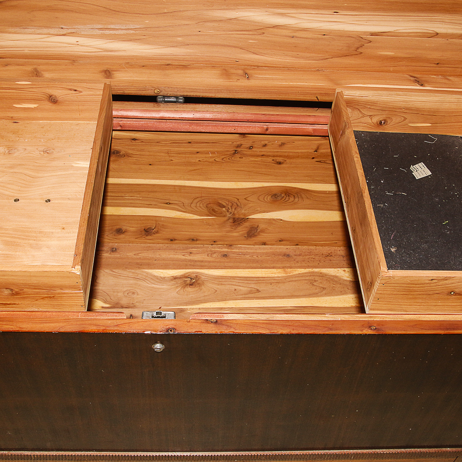 Art Deco Veneered Trunk