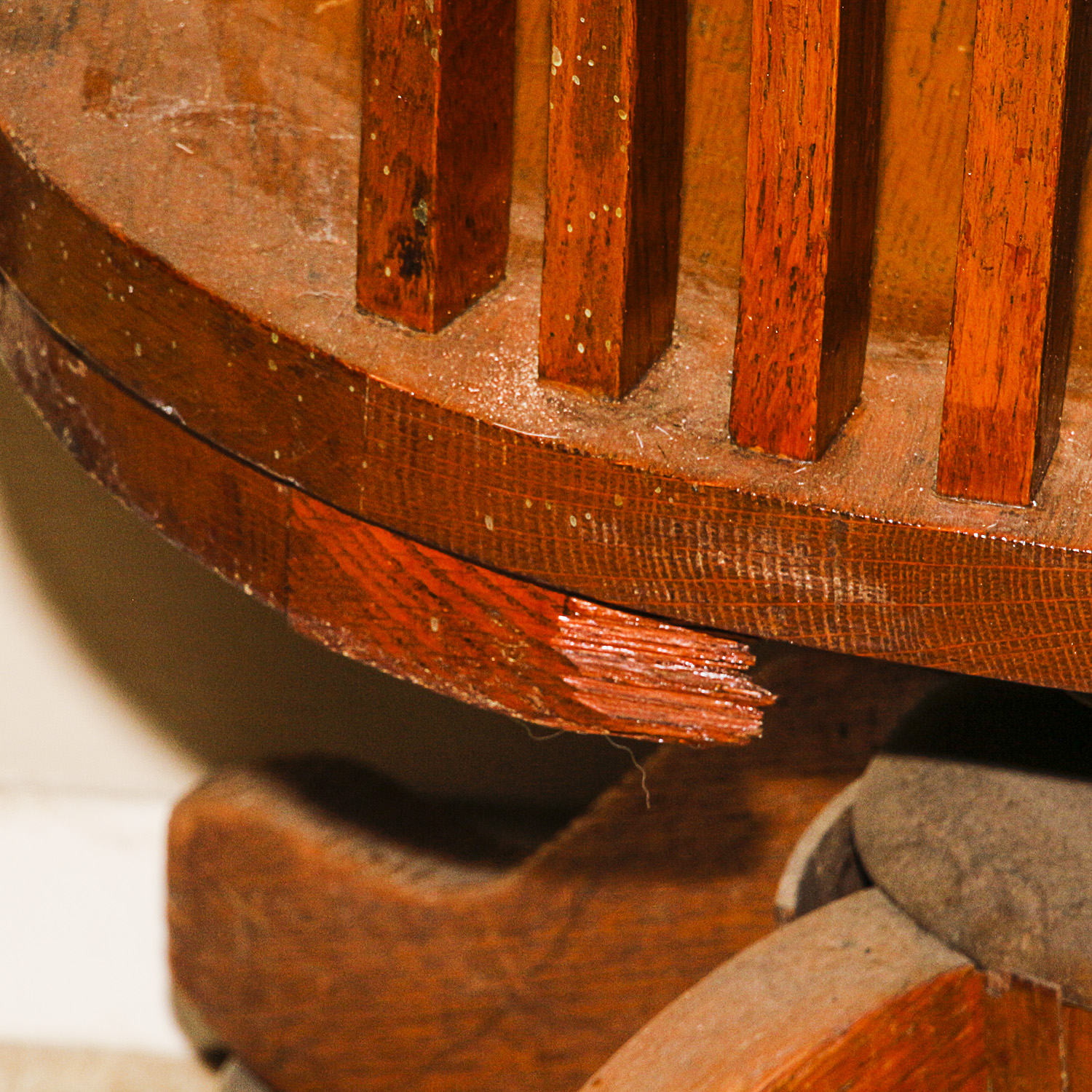 Vintage Wooden Office Chair