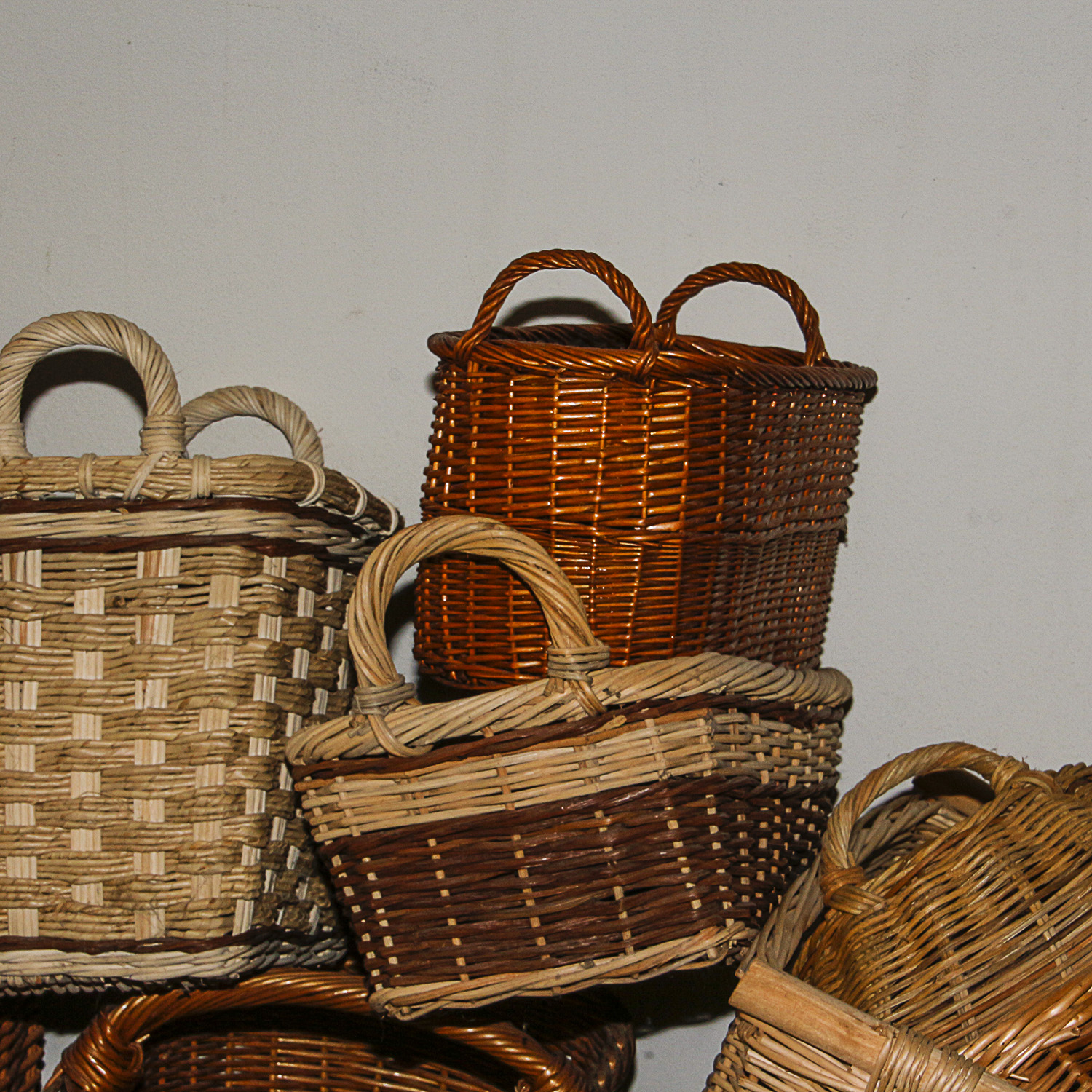 Assortment of Woven Baskets
