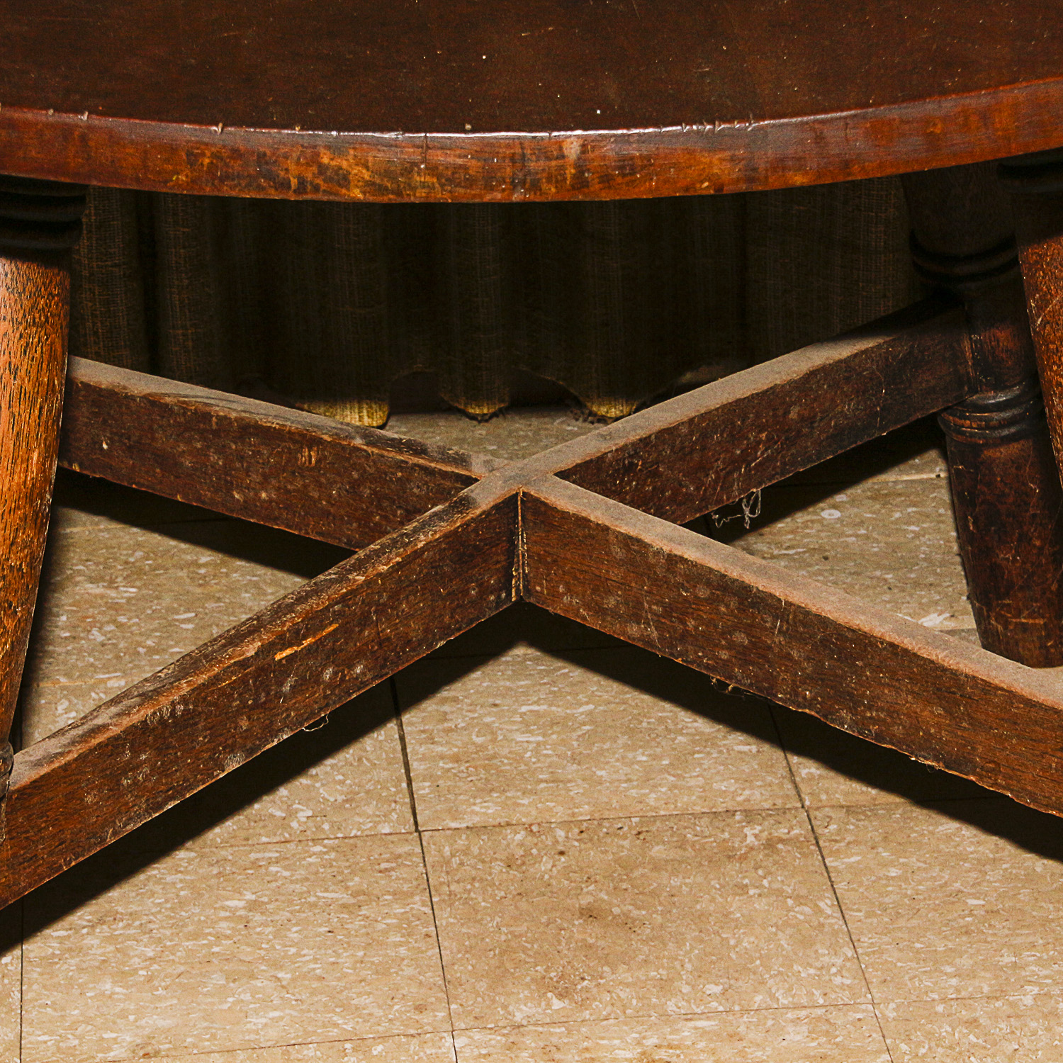 Round Wooden Dining Table