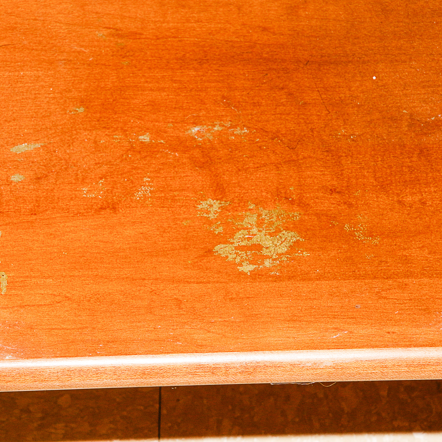 Vintage Drop Leaf Maple Tea Cart