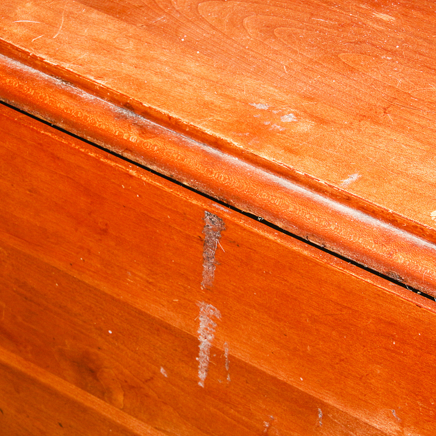 Vintage Cherry Drop Leaf Dining Table