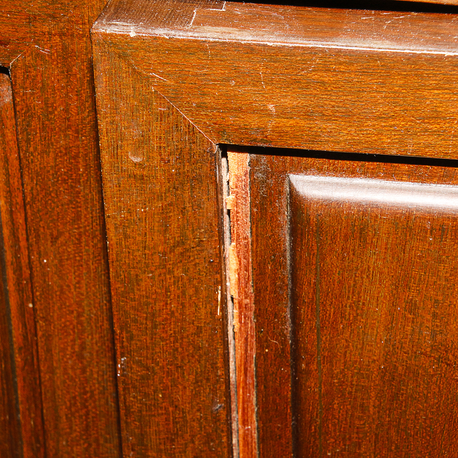 Vintage Asian Inspired Teak Cabinet