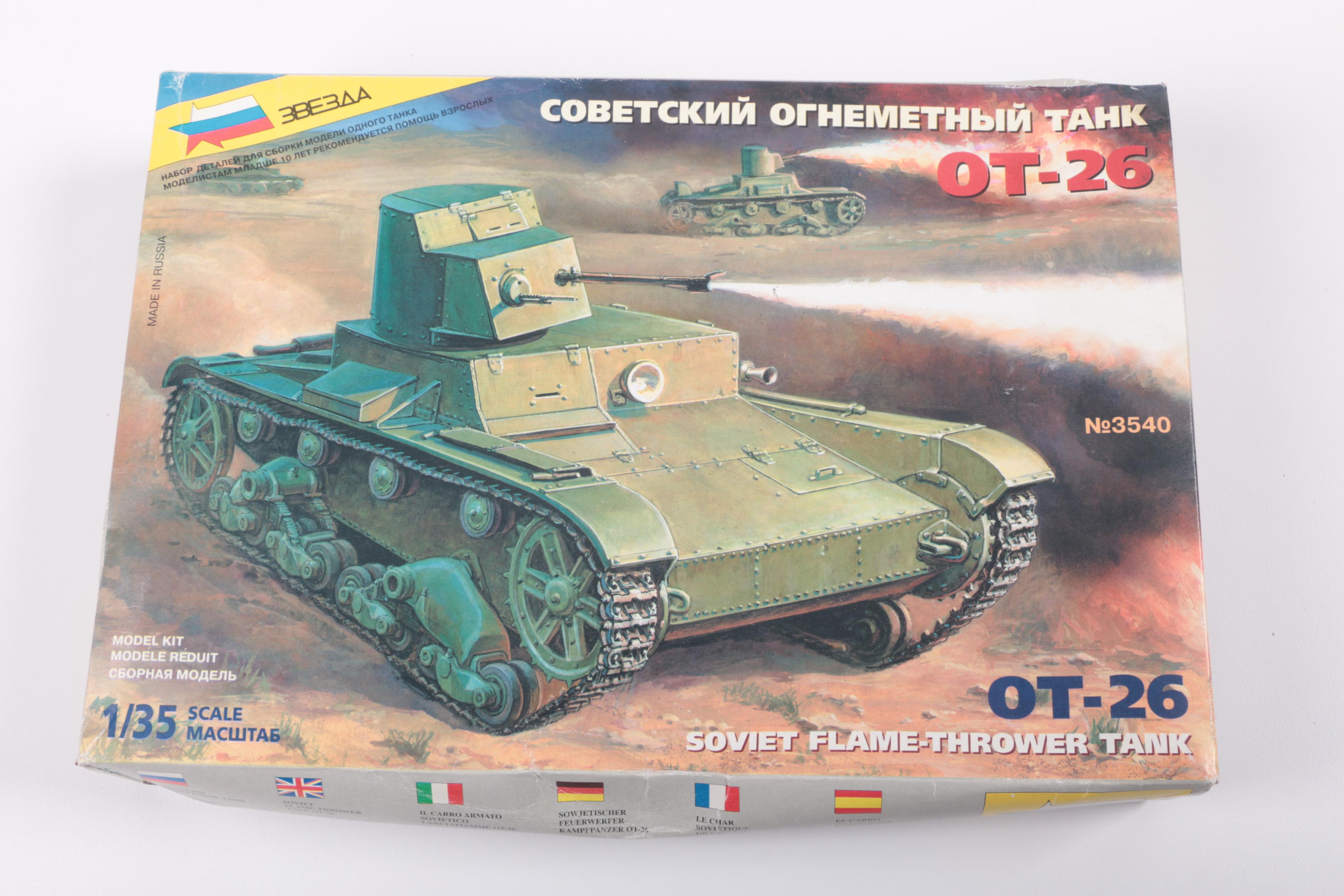 Zvezda 1/35 Scale Military Model Kits