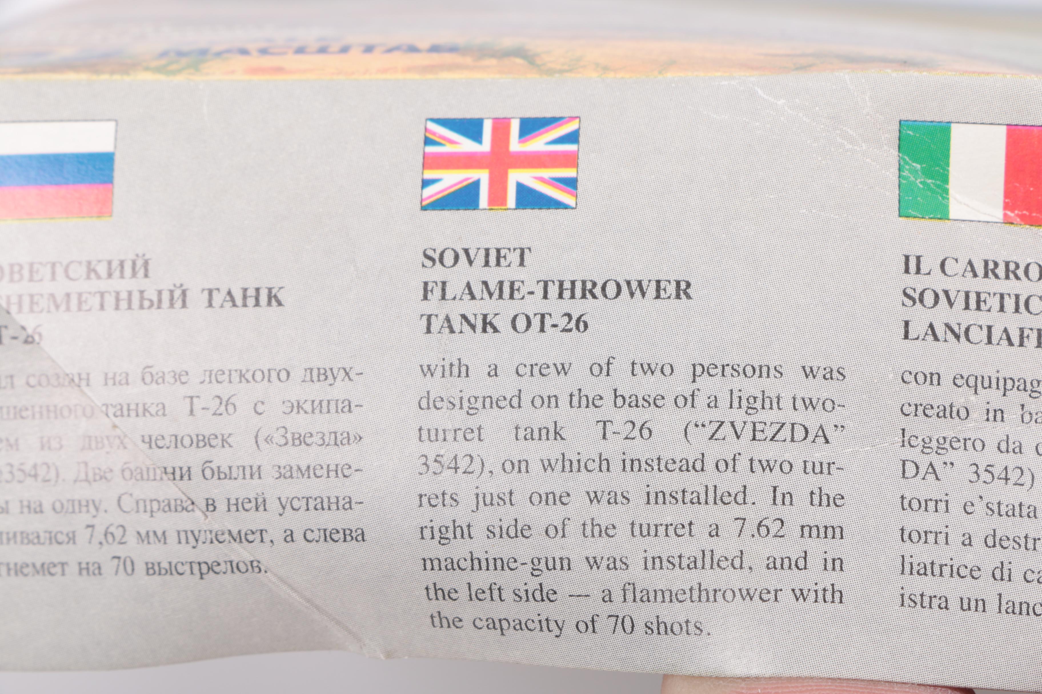 Zvezda 1/35 Scale Military Model Kits