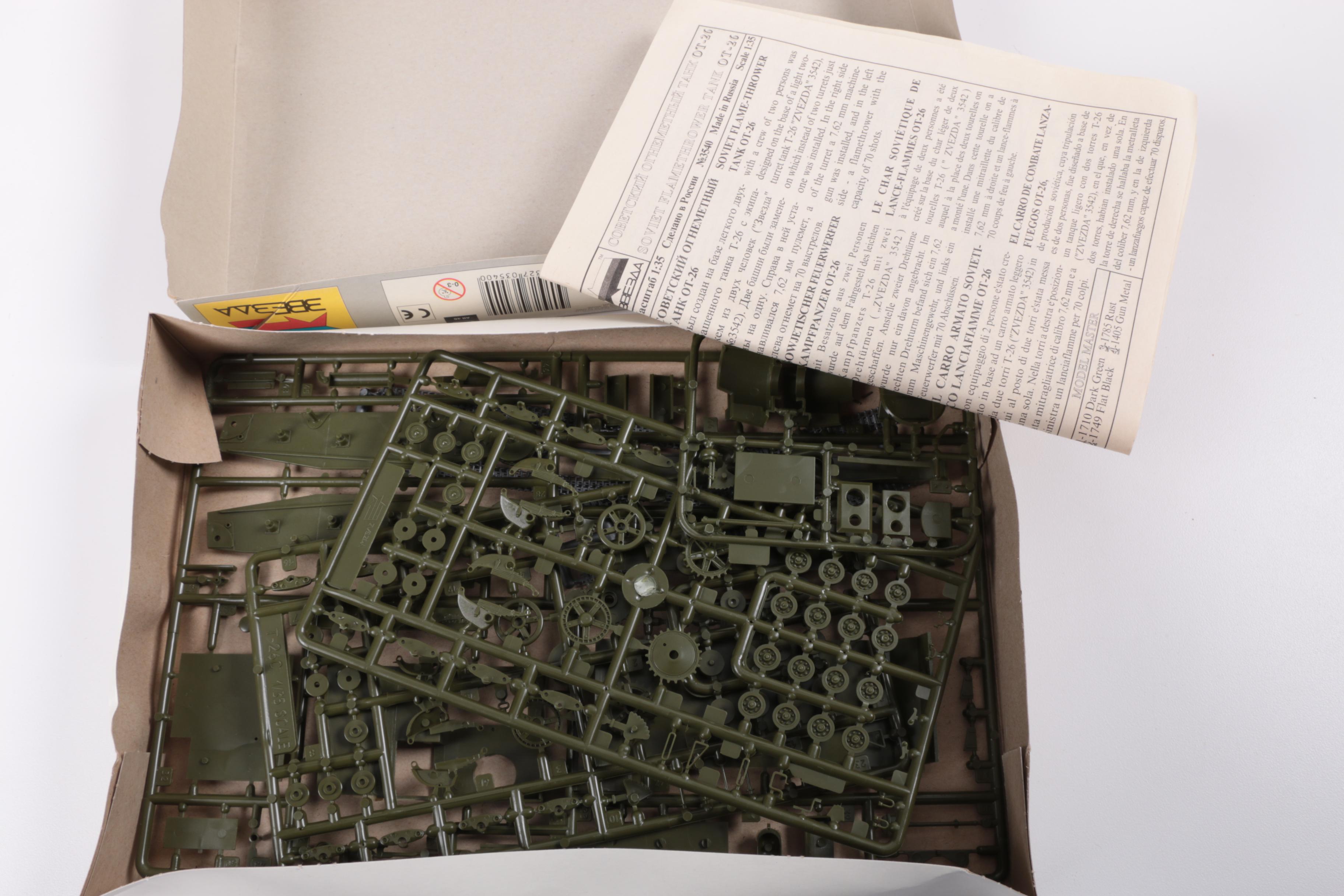 Zvezda 1/35 Scale Military Model Kits