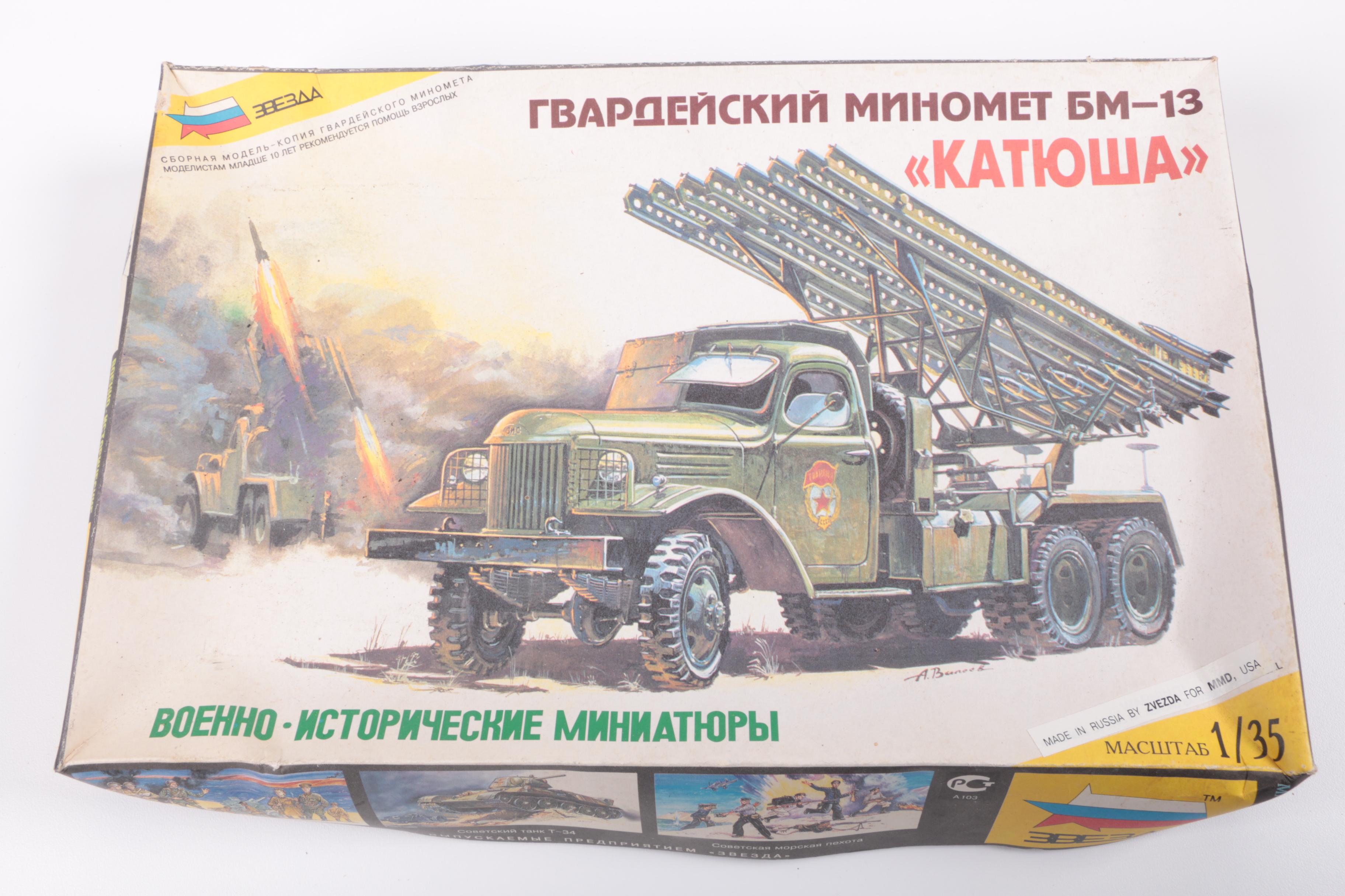 Zvezda 1/35 Scale Military Model Kits