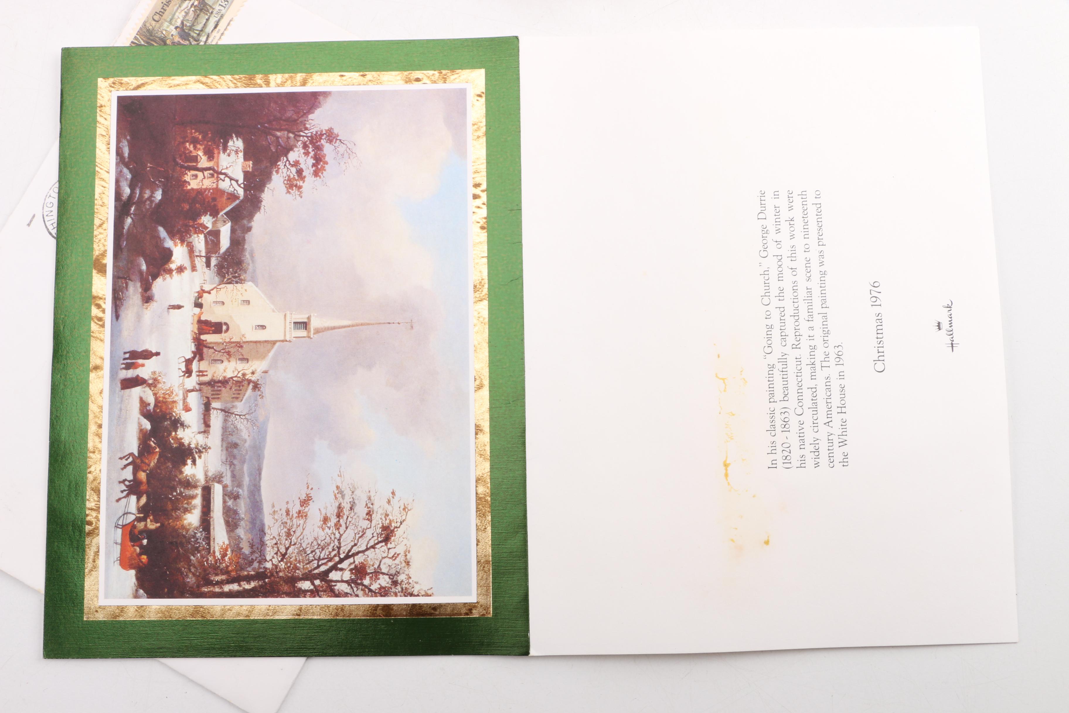 Gerald and First Lady Betty Ford Memorabilia including official White House Card