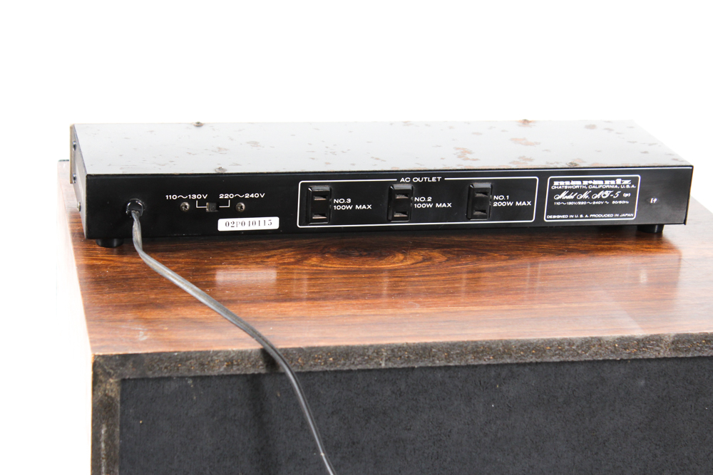 Vintage Marantz Stereo with Fischer DC15 Floor Speakers