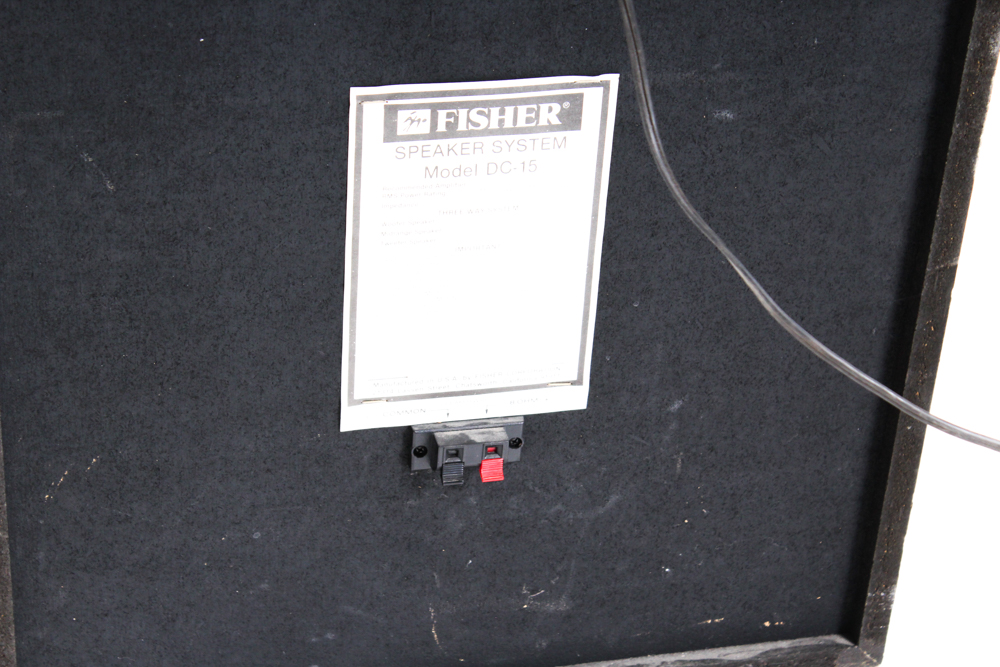 Vintage Marantz Stereo with Fischer DC15 Floor Speakers