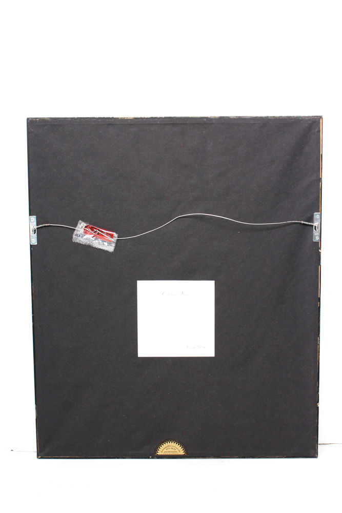 Ray Harm Signed "Carolina Wren" Offset Lithograph Print