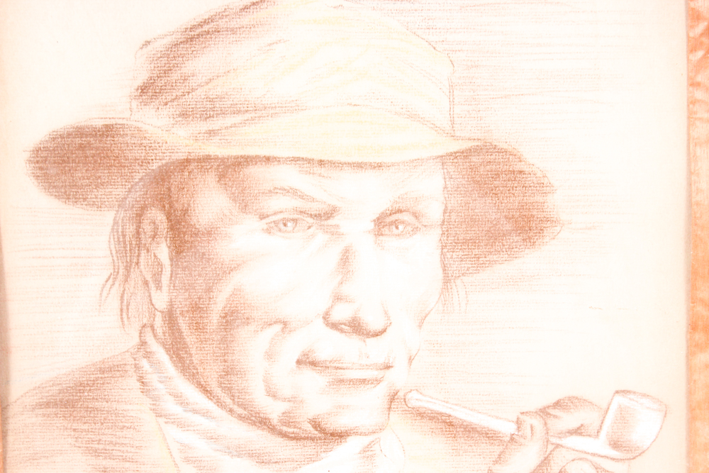 Margaret Aaberg Pastel Portraits of Dutch Elders