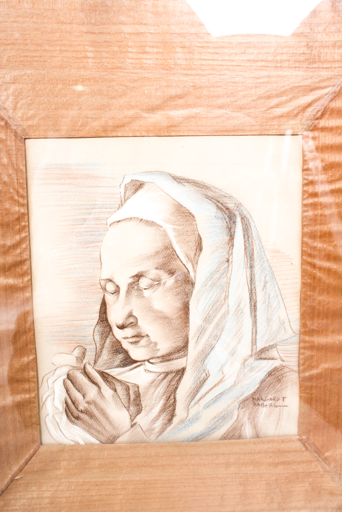 Margaret Aaberg Pastel Portraits of Dutch Elders