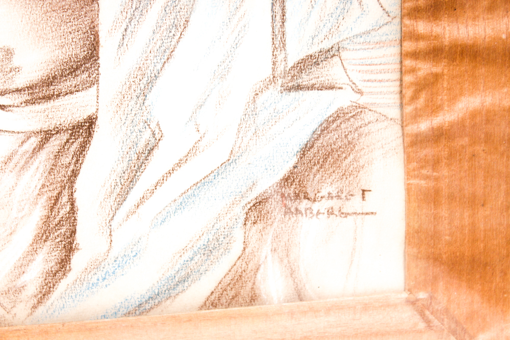 Margaret Aaberg Pastel Portraits of Dutch Elders