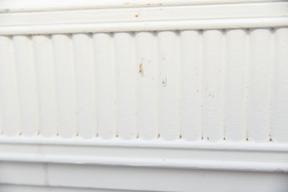 Eastlake Painted Oak Twin Bed Frame