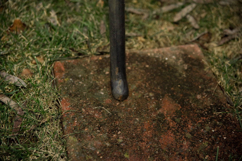 Wrought Iron Outdoor Bench
