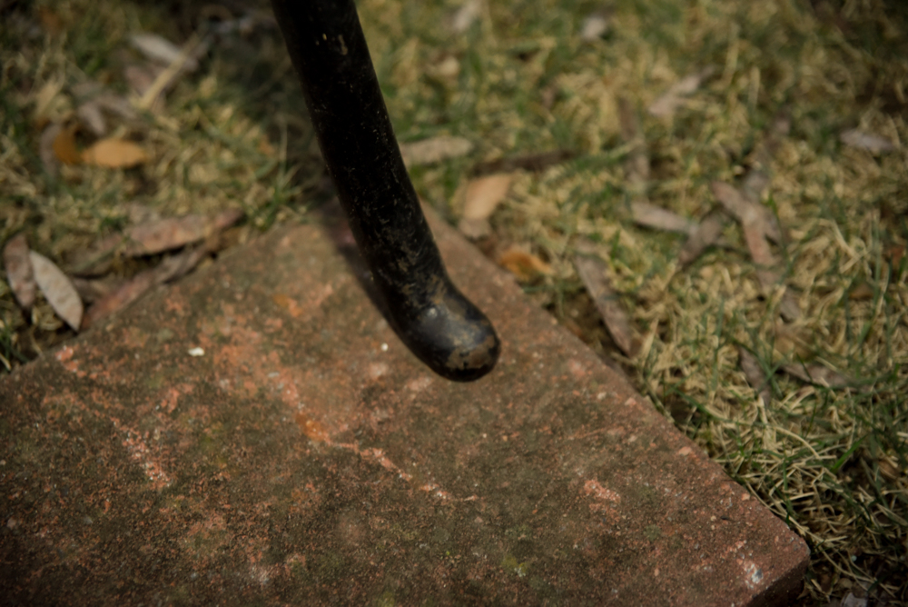 Wrought Iron Outdoor Bench