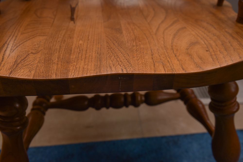 Pair of Vintage Windsor Style Armchairs