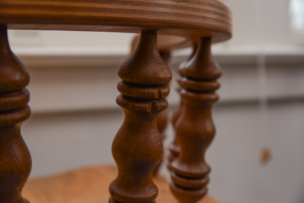 Pair of Vintage Windsor Style Armchairs
