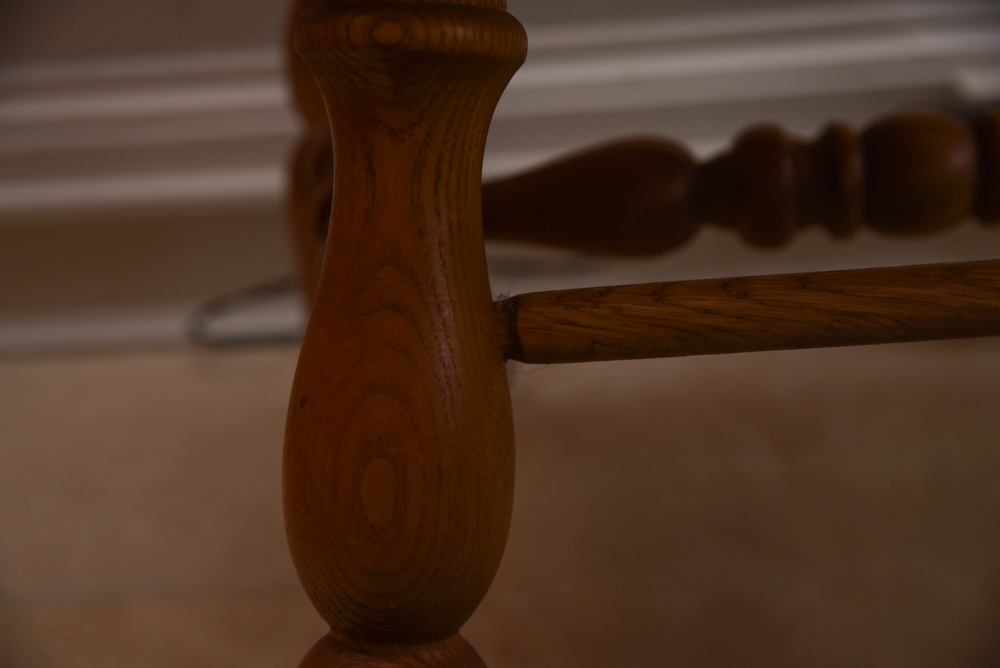 Pair of Vintage Windsor Style Armchairs