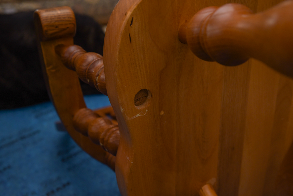 Pair of Vintage Windsor Style Armchairs