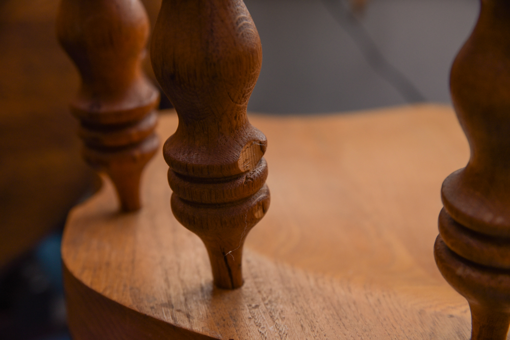 Pair of Vintage Windsor Style Armchairs