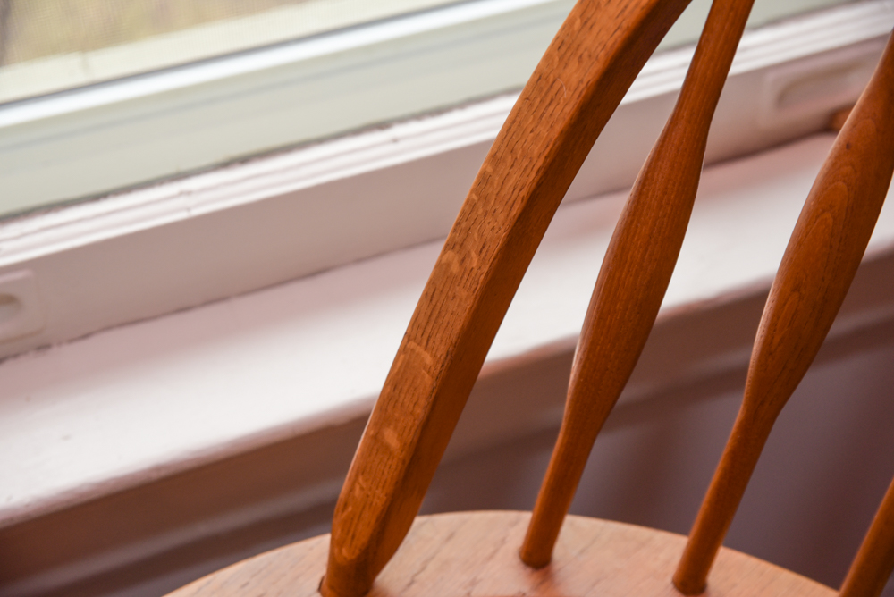 Pair of Vintage Windsor Style Armchairs