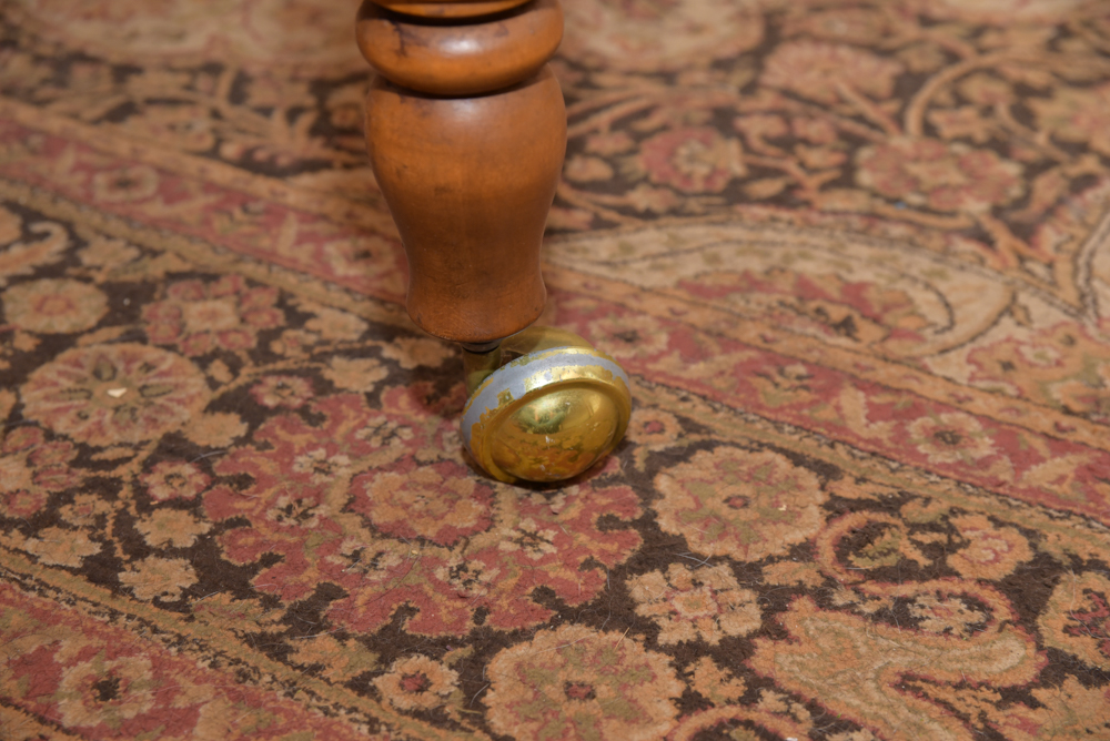 Vintage Dining Table with Windsor Style Chairs
