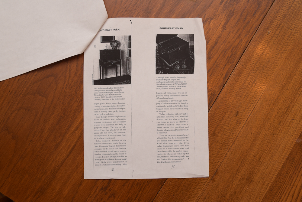 Hand-Crafted Oak Chest-on-Stand