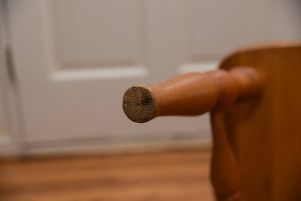 Vintage Dining Table with Windsor Style Chairs