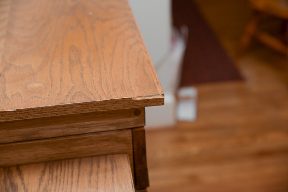 Hand-Crafted Oak Chest-on-Stand