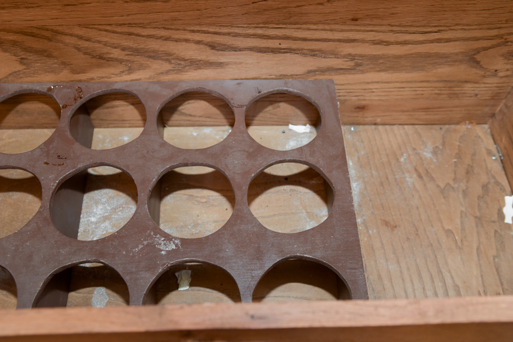 Hand-Crafted Oak Chest-on-Stand