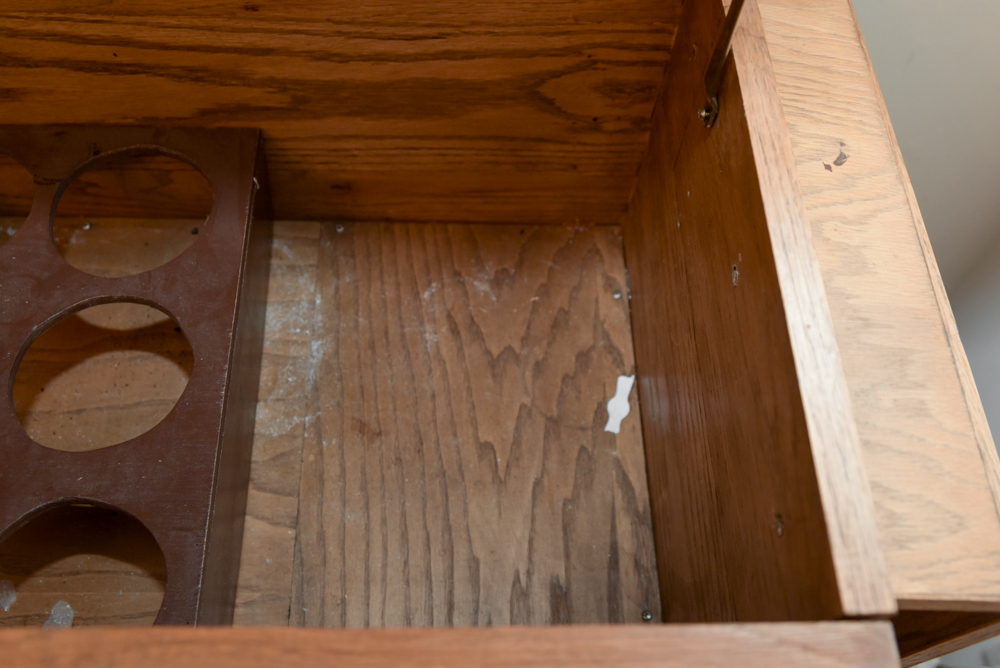 Hand-Crafted Oak Chest-on-Stand