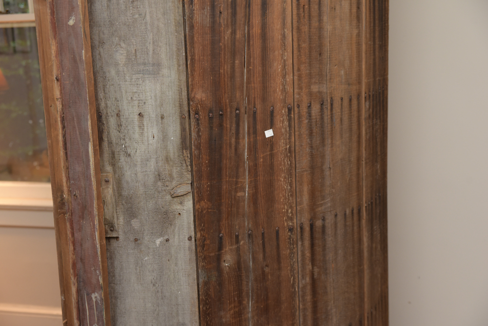 Early Federal Butternut Barrel-Back Cupboard