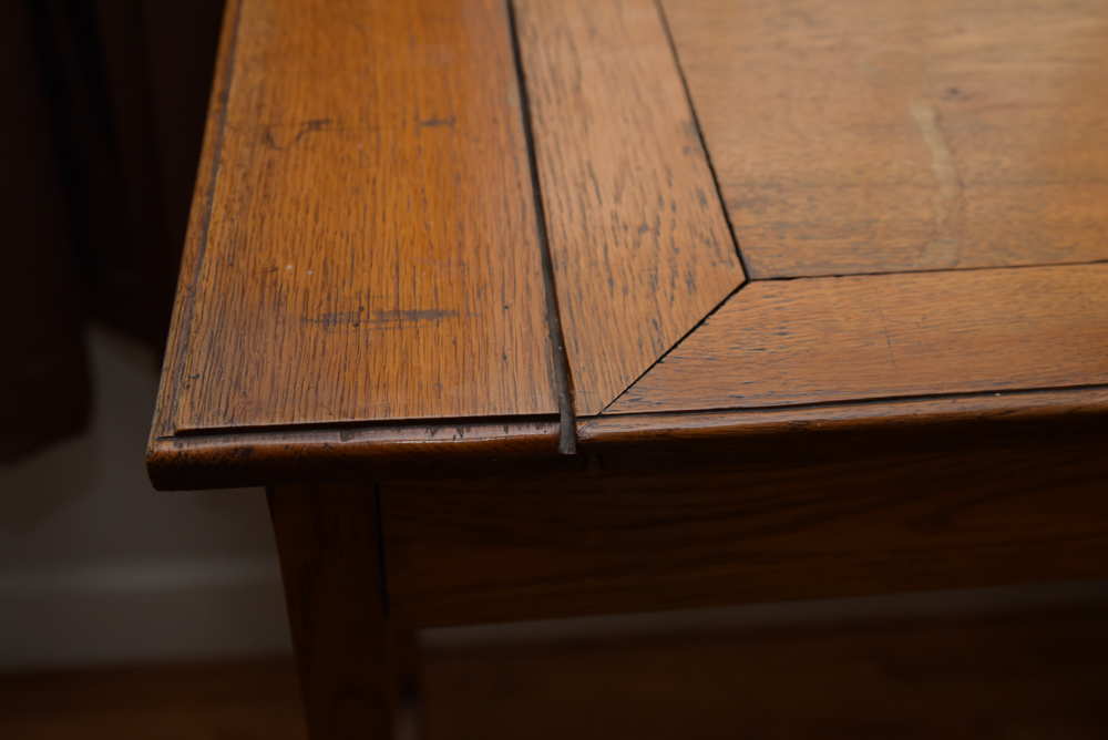 Vintage Oak Writing Desk