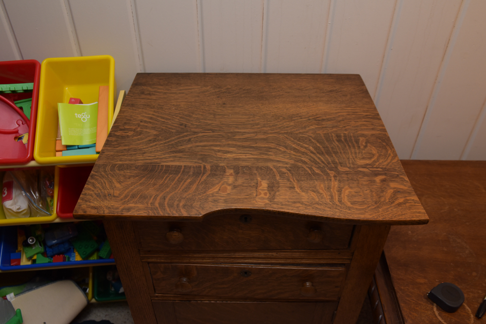 Quarter Sawn Oak Cabinet