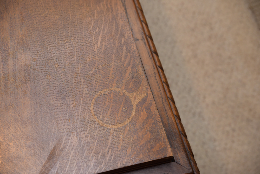 Vintage Oak Expanding Dining Table