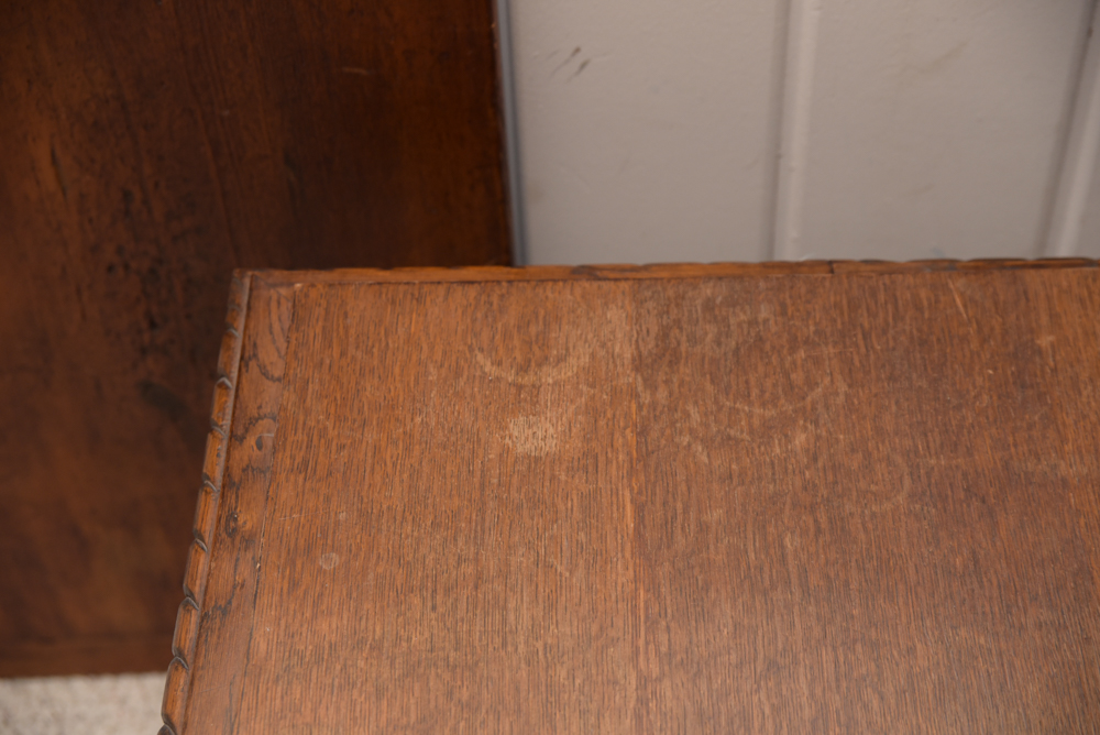 Vintage Oak Expanding Dining Table