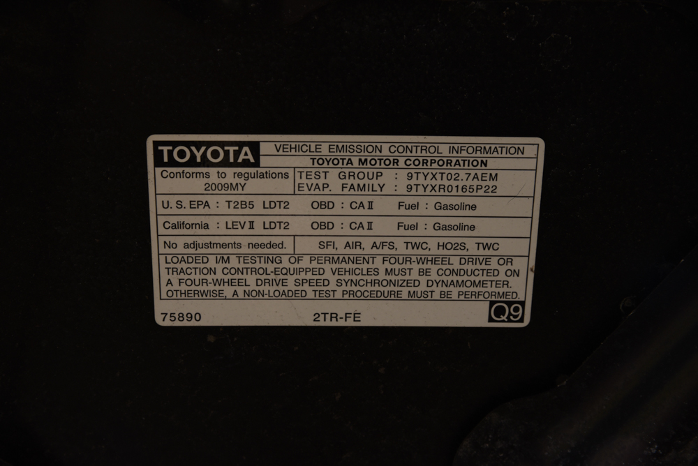 2009 Toyota Tacoma SR5