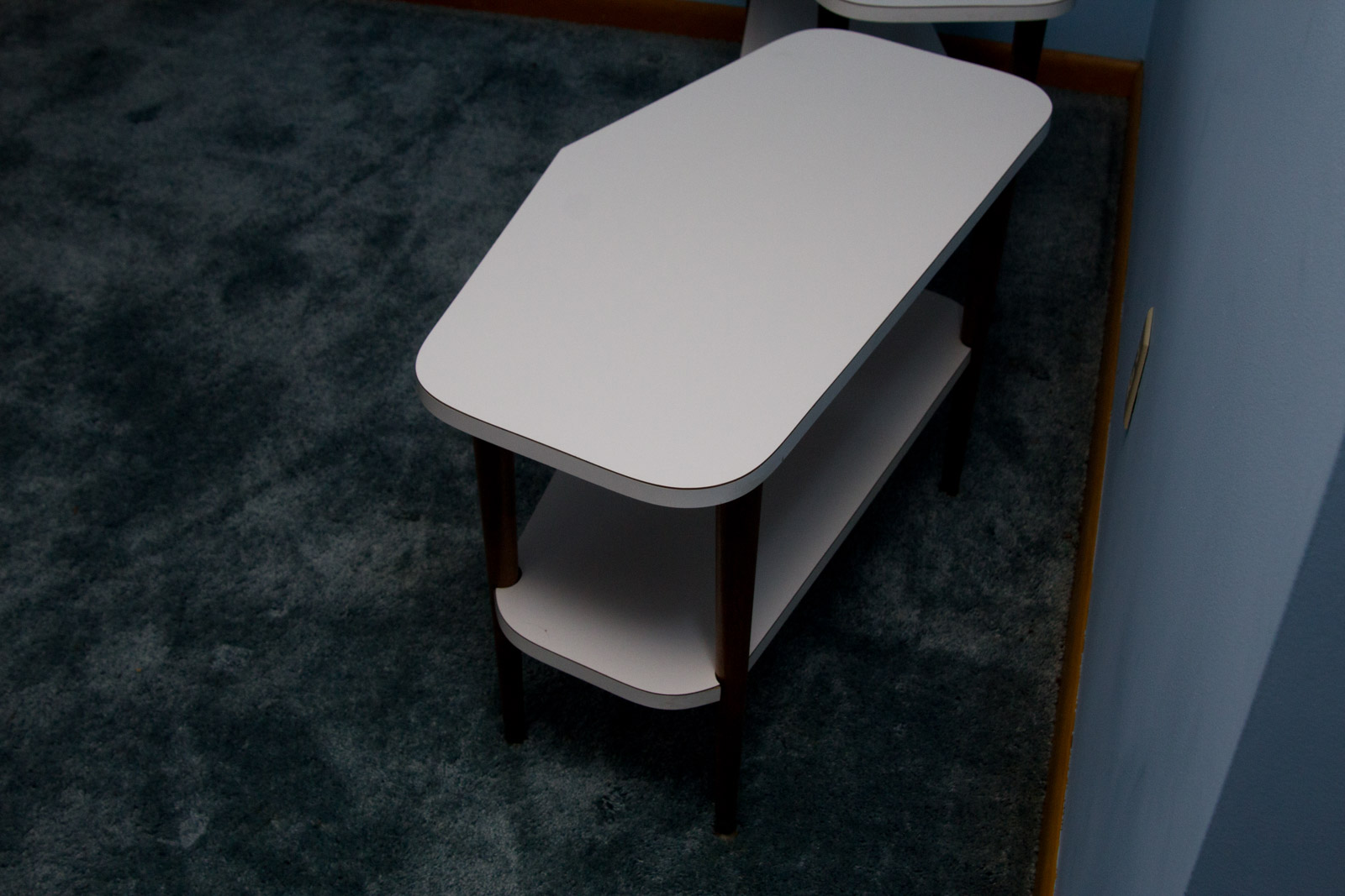 Three Mid Century Modern Accent Tables