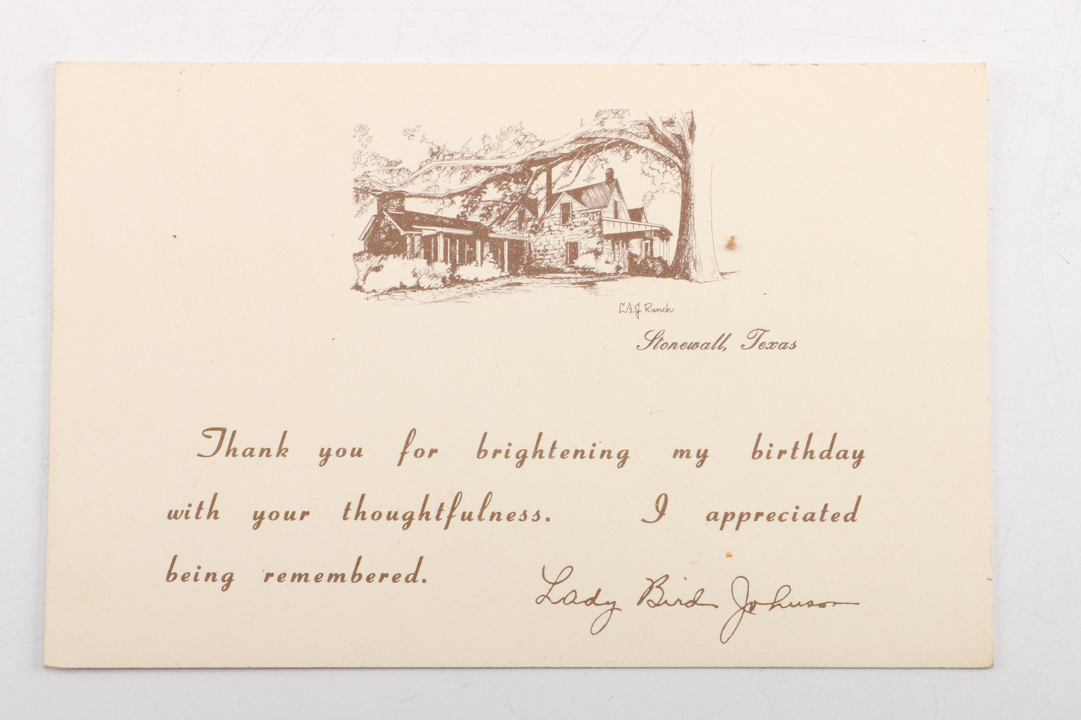 1964 Lady Bird Johnson Campaign and Luci Baines Johnson Memorabilia